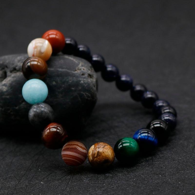 Solar System Handmade Bead Bracelet