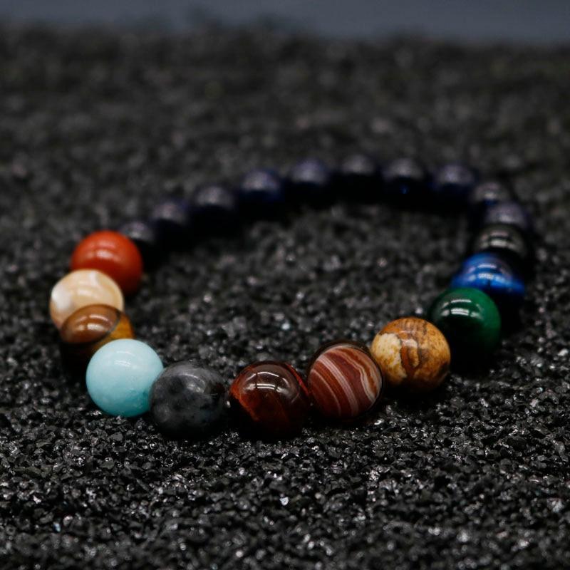 Solar System Handmade Bead Bracelet