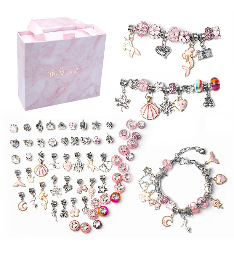 Crystal Bracelet DIY Unicorn Gift Box Set