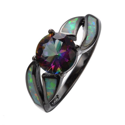 Feuer Opal Ring