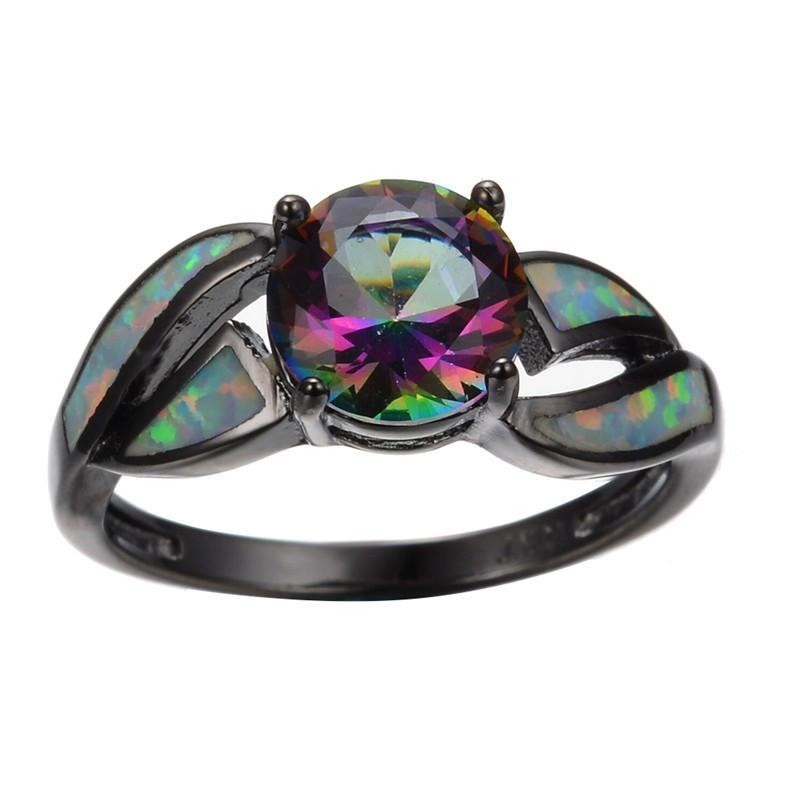 Feuer Opal Ring