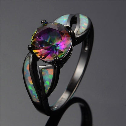 Feuer Opal Ring