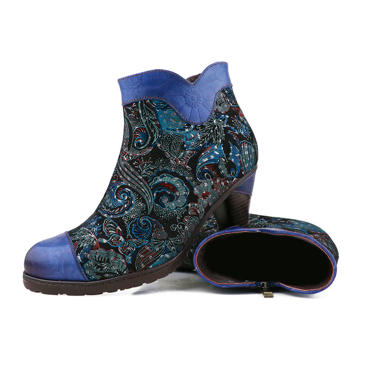 Vintage Vibrant Genuine Leather Boots