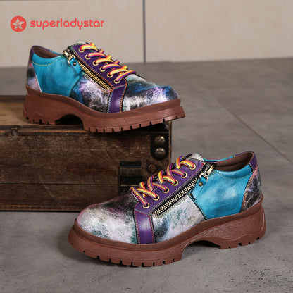 Vintage Comfort Casual Starry Sky Shoes