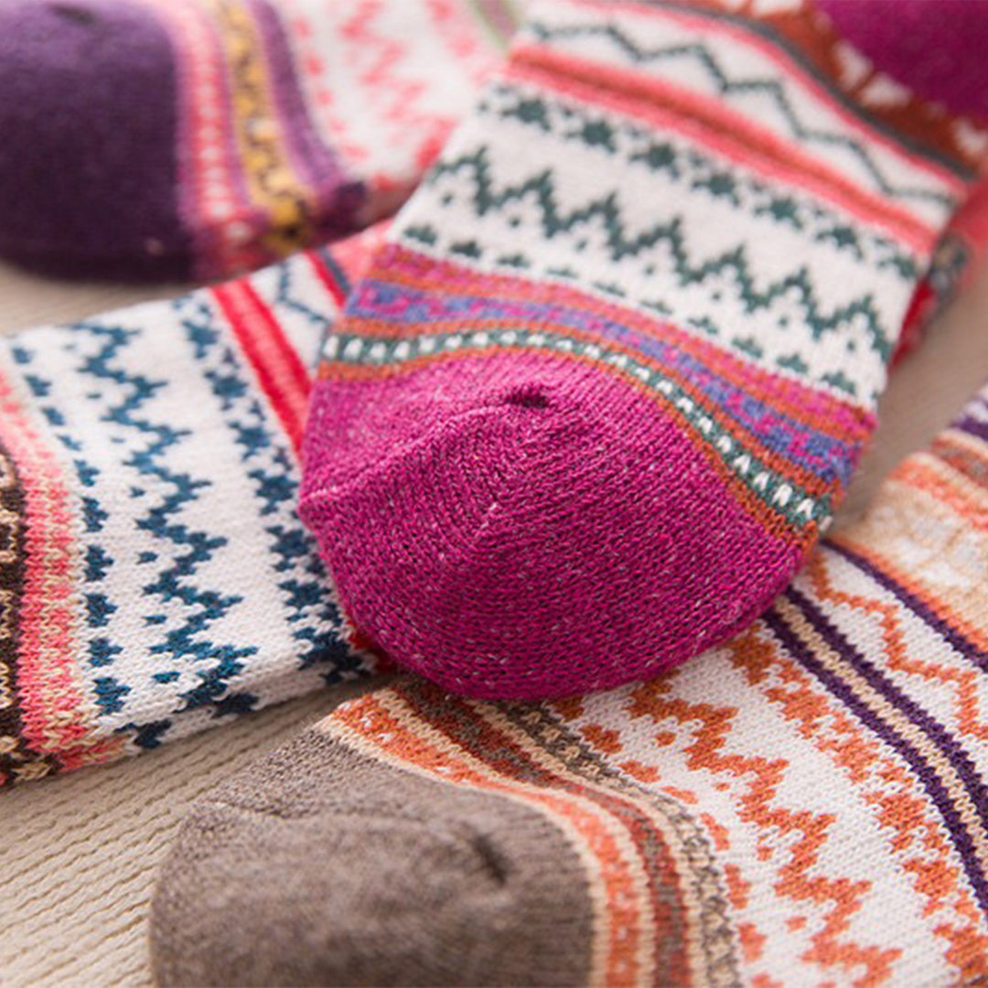 Retro Winter Thick Warm Socks