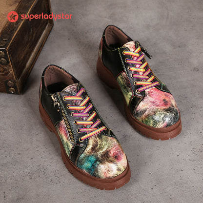 Vintage Comfort Casual Starry Sky Shoes