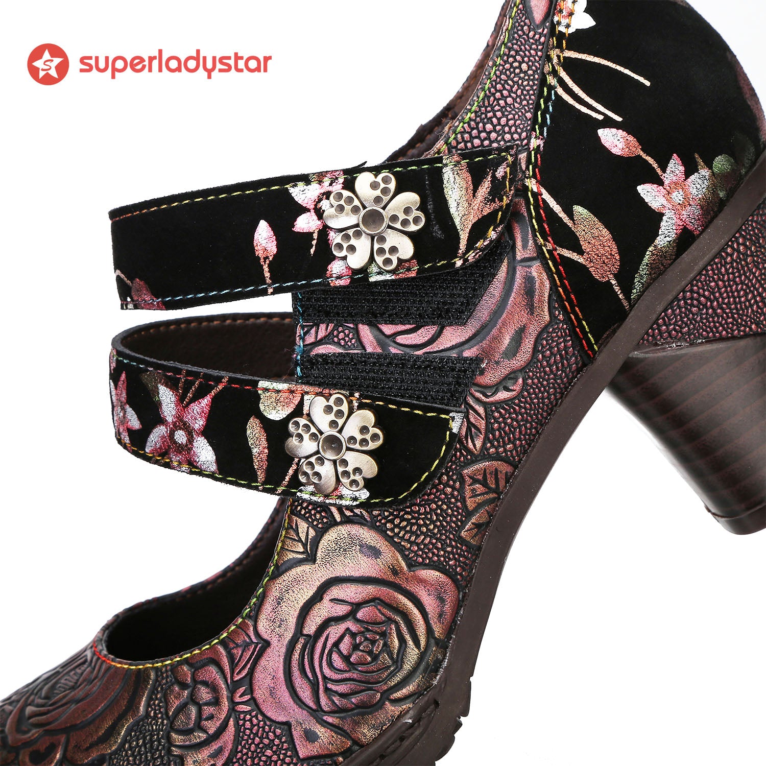 Hand Painted Mysterious &amp;  Elegant Pumps