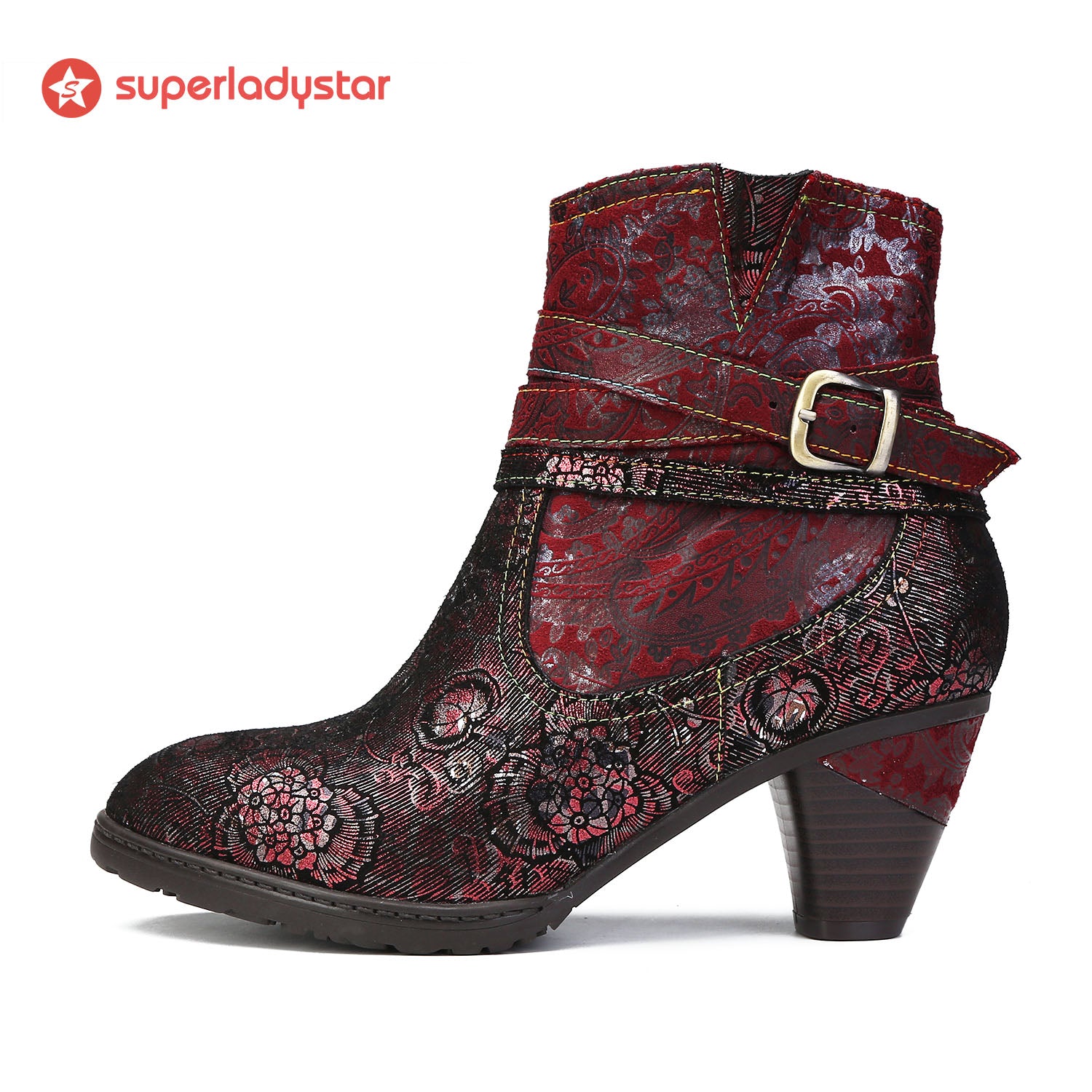 Genuine Leather Comfy Warm Ankle Boots