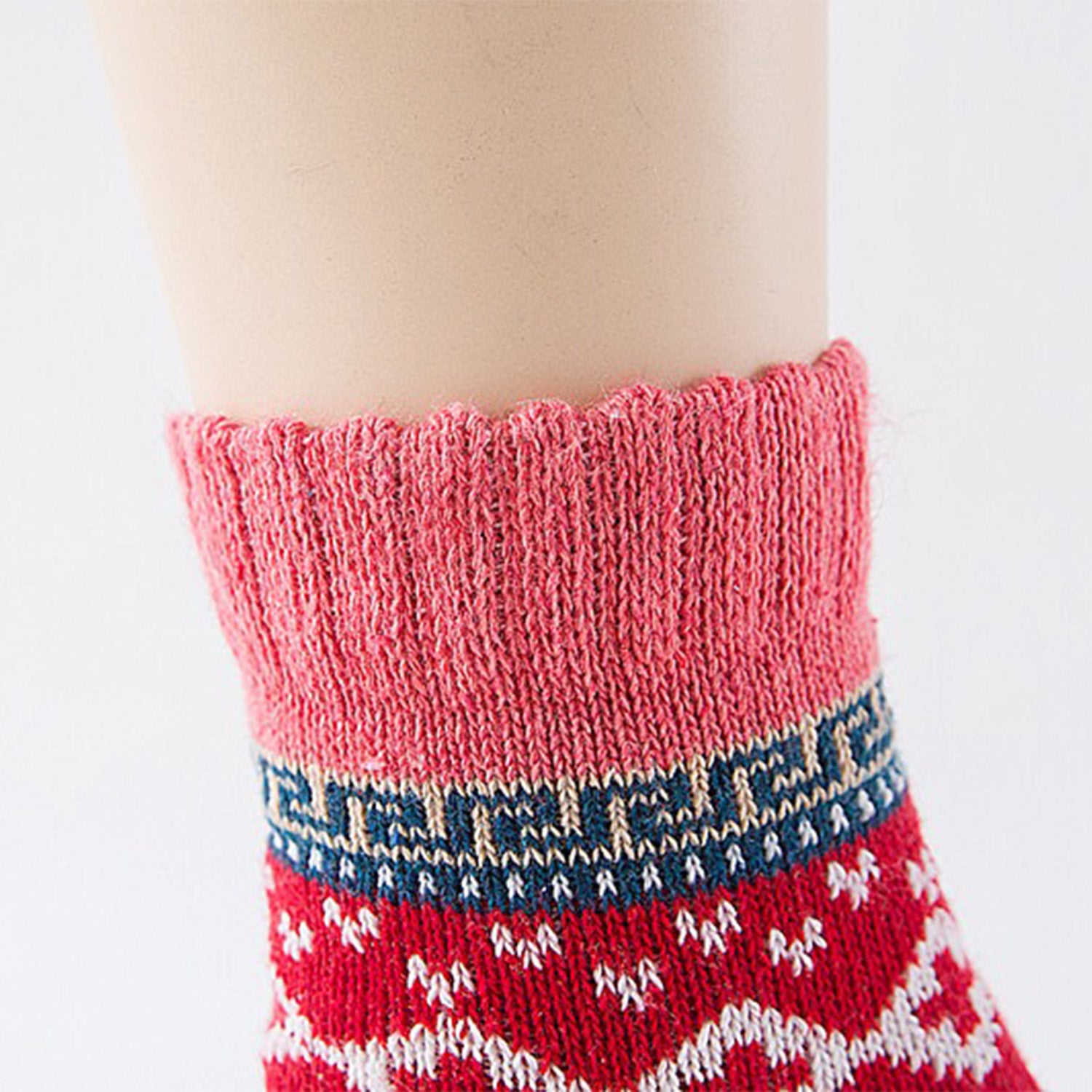 Retro winterdicke warme Socken