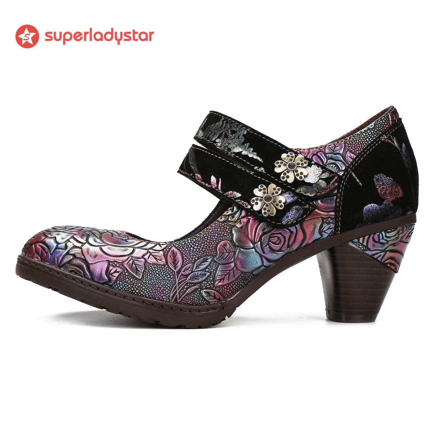 Hand Painted Mysterious &amp;  Elegant Pumps