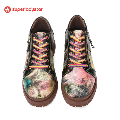 Vintage Comfort Casual Starry Sky Shoes