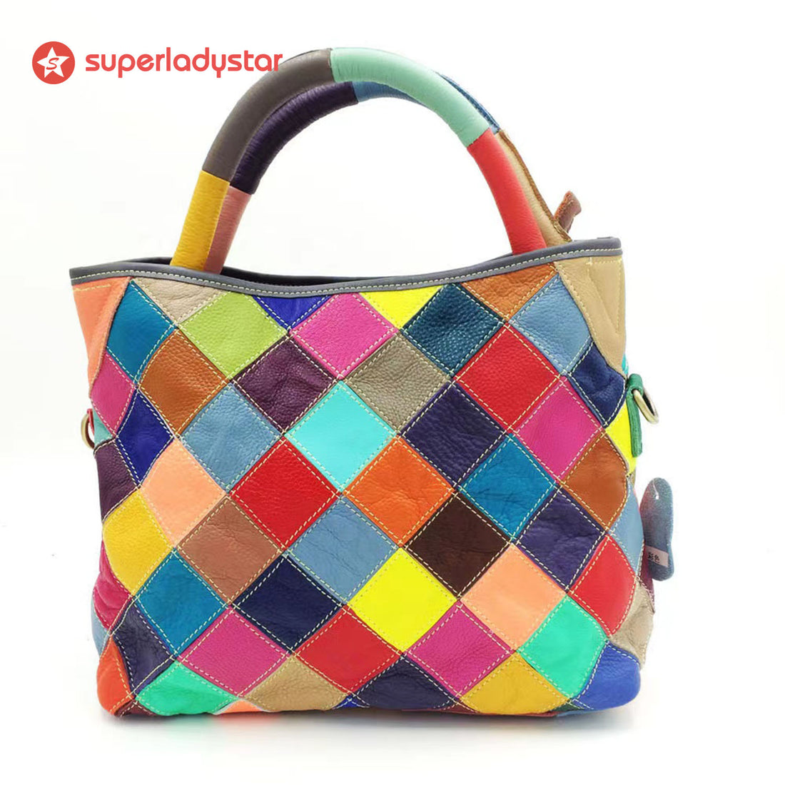 Vintage Fashion Colorful Handbag