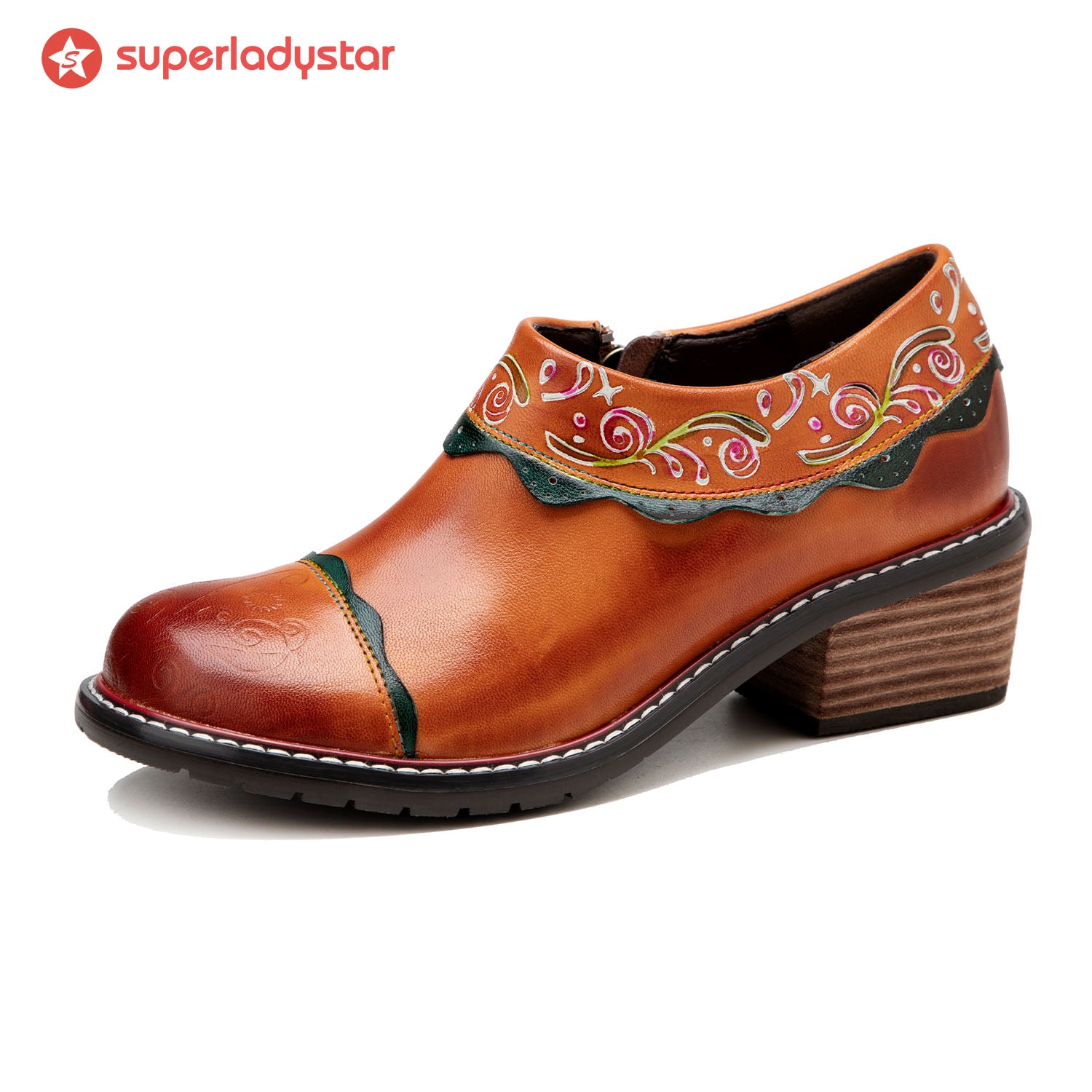 Vintage Handmade Leather Fashion Flat Shoes