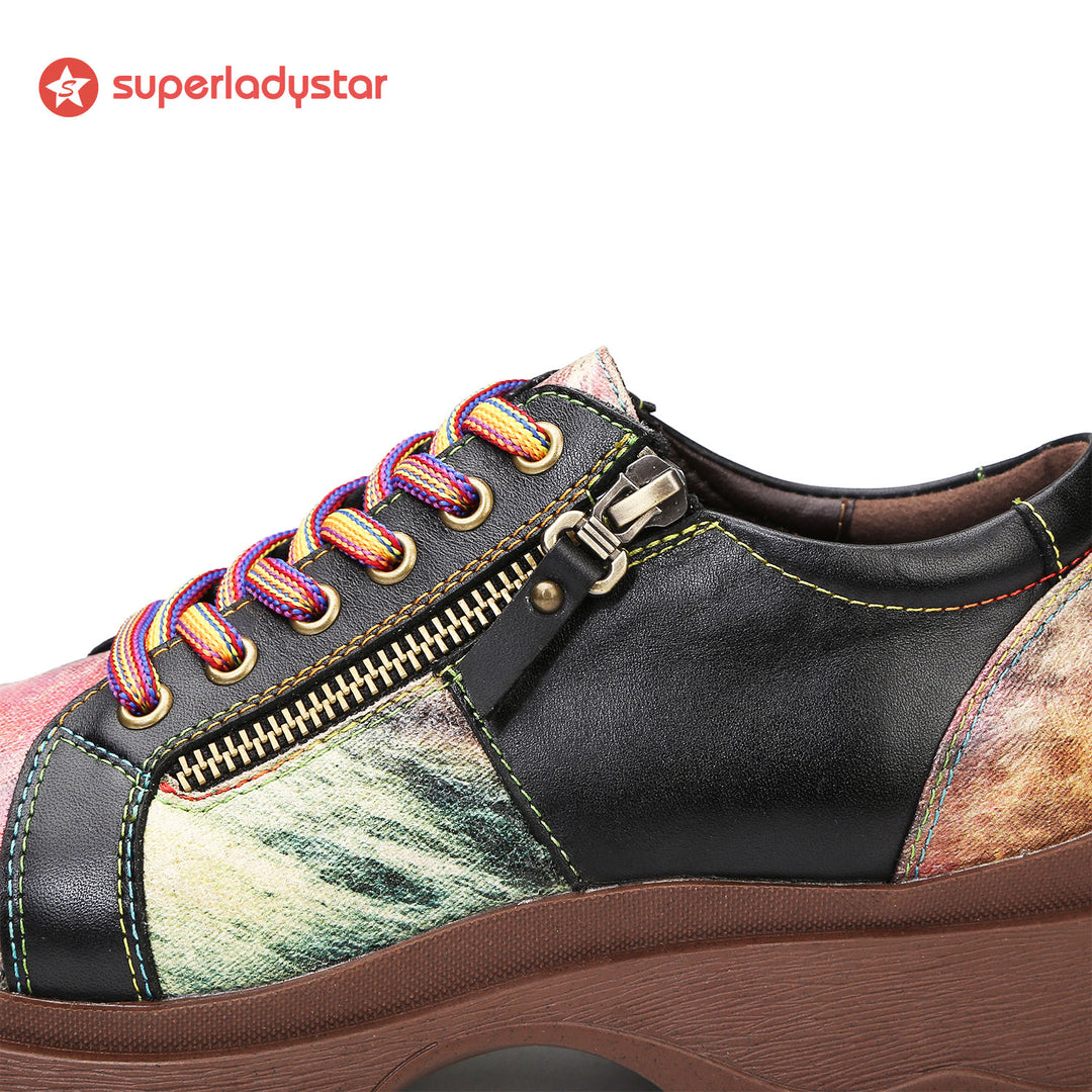 Vintage Comfort Casual Starry Sky Shoes