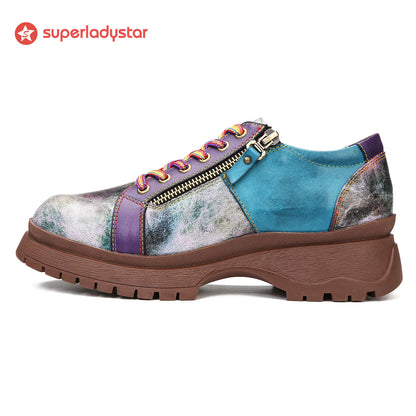 Vintage Comfort Casual Starry Sky Shoes