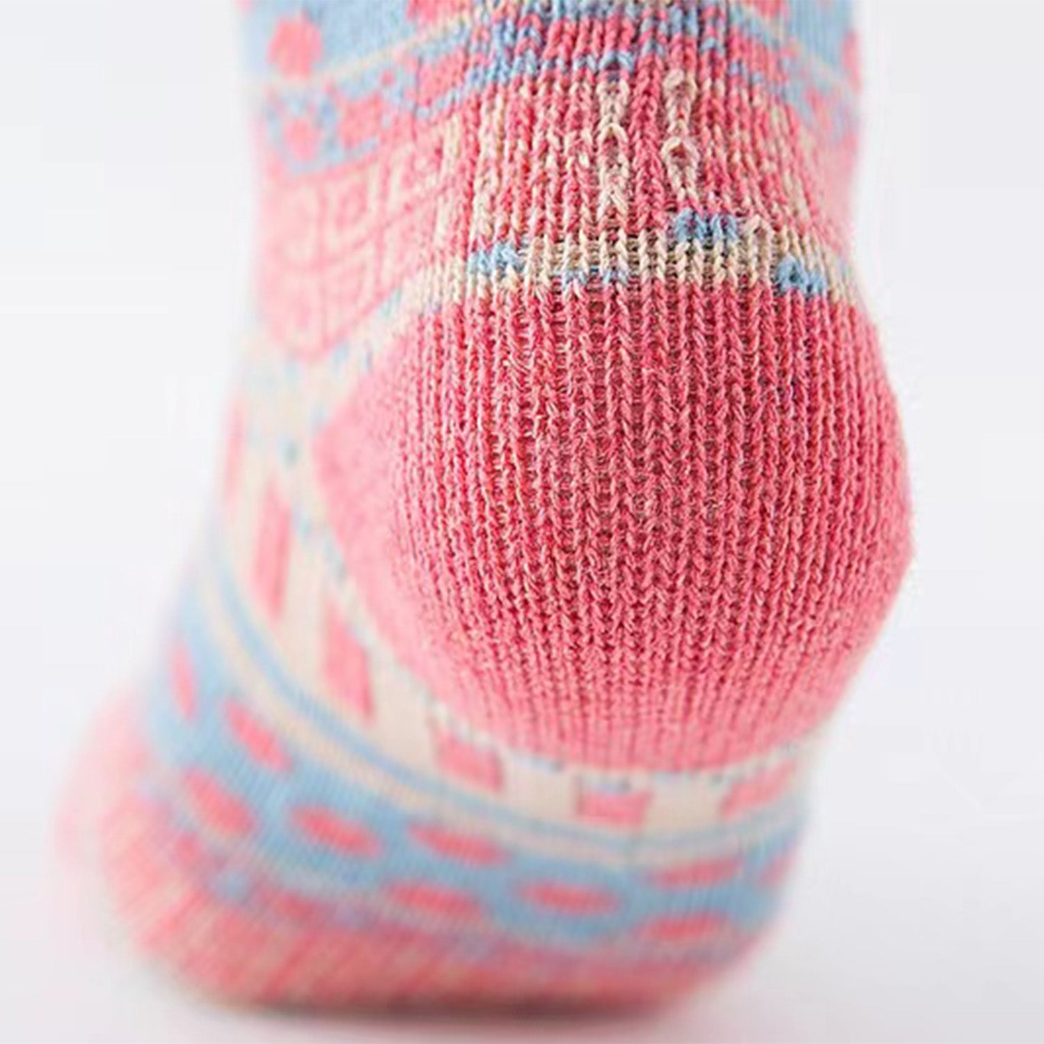 Dicke warme Wolle dot ethnische Socken