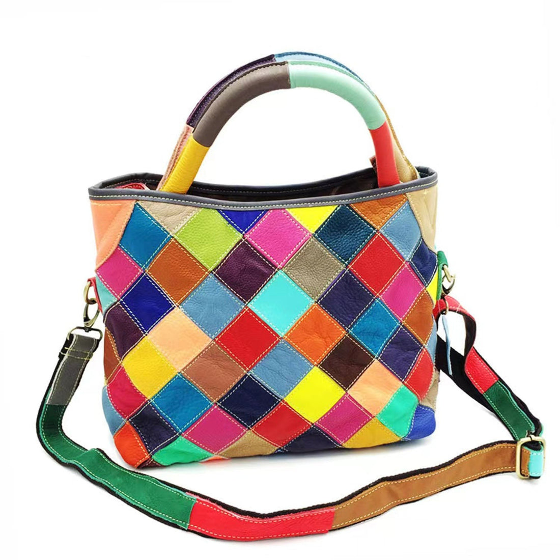 Vintage Fashion Colorful Handbag