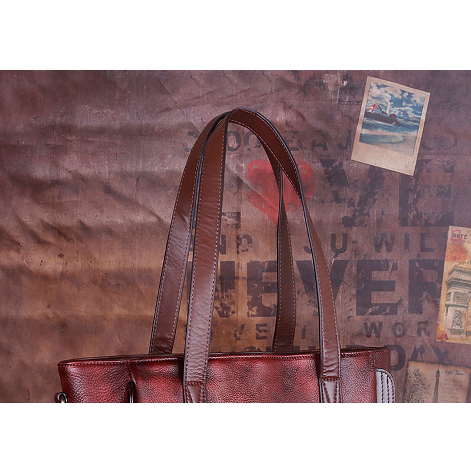 Retro Handmade Soft Durable Tote Bag