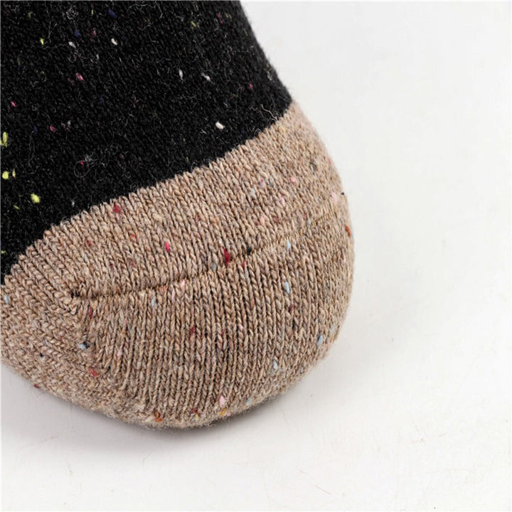 Winter Warm Thick Colored Spots Socks