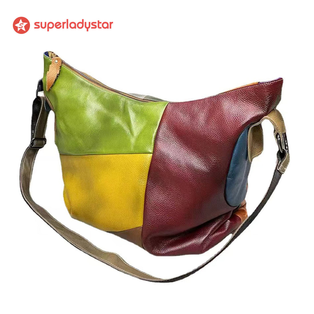 Bolsa transversal feminina combinando com cores