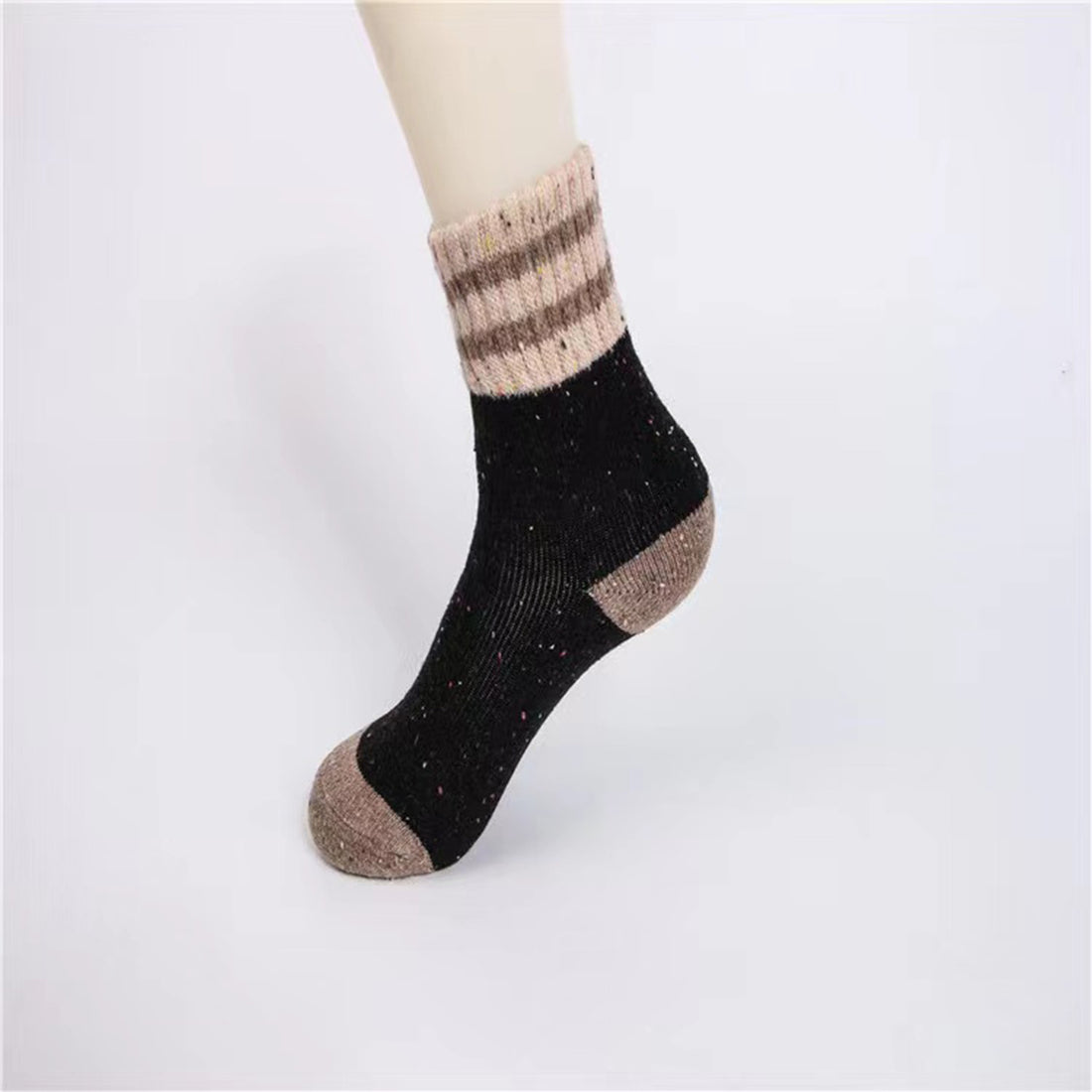 Winter Warm Thick Colored Spots Socks