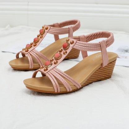 Bohemian Fashion Wedges Sandals