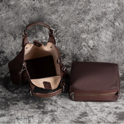 Retro Handmade Soft Durable Leather Bag