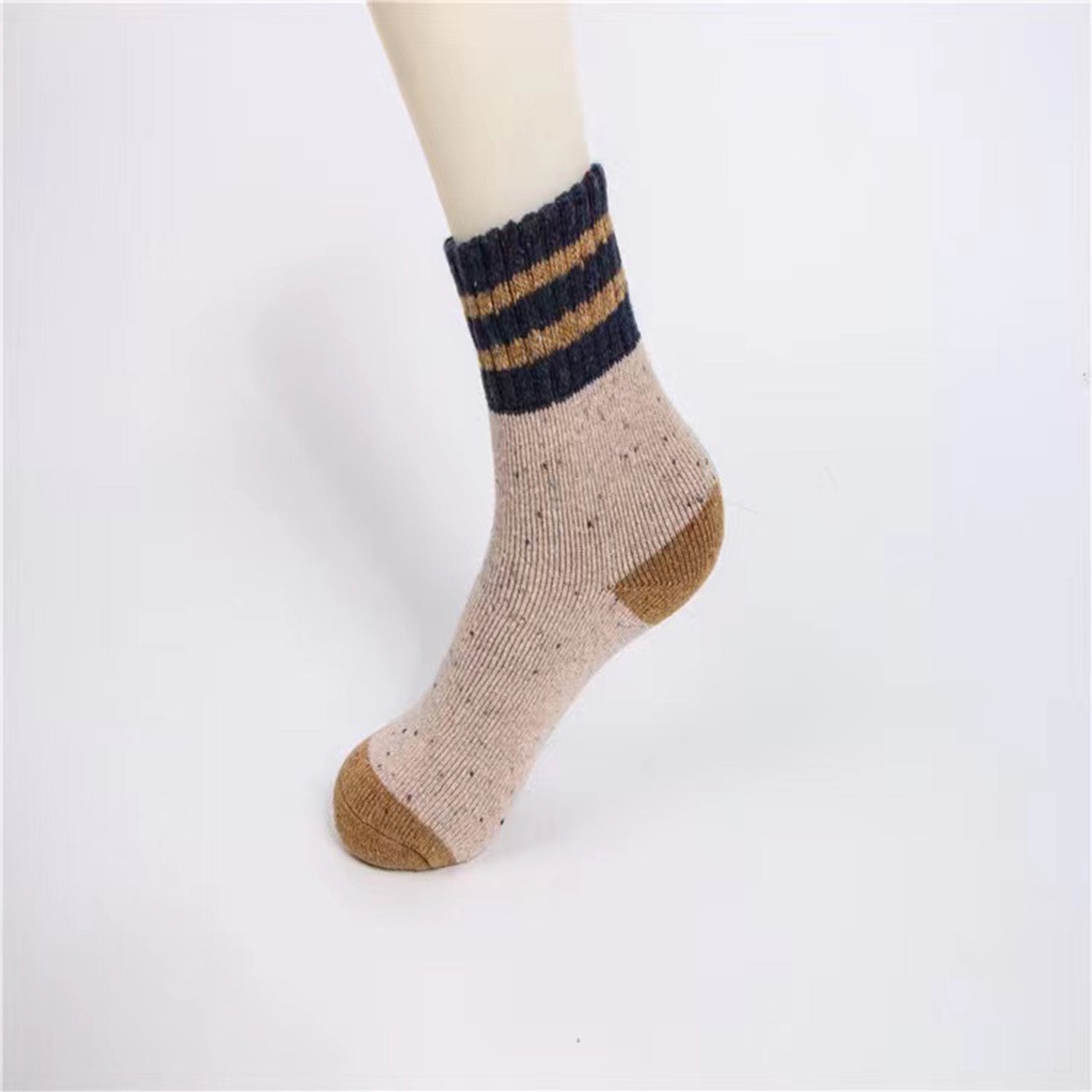 Winter Warm Thick Colored Spots Socks