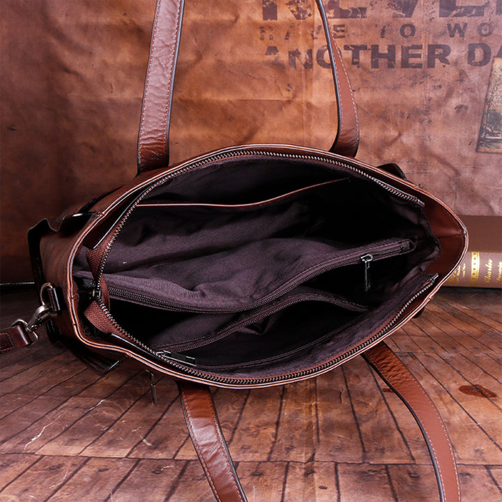 Retro Handmade Soft Durable Tote Bag