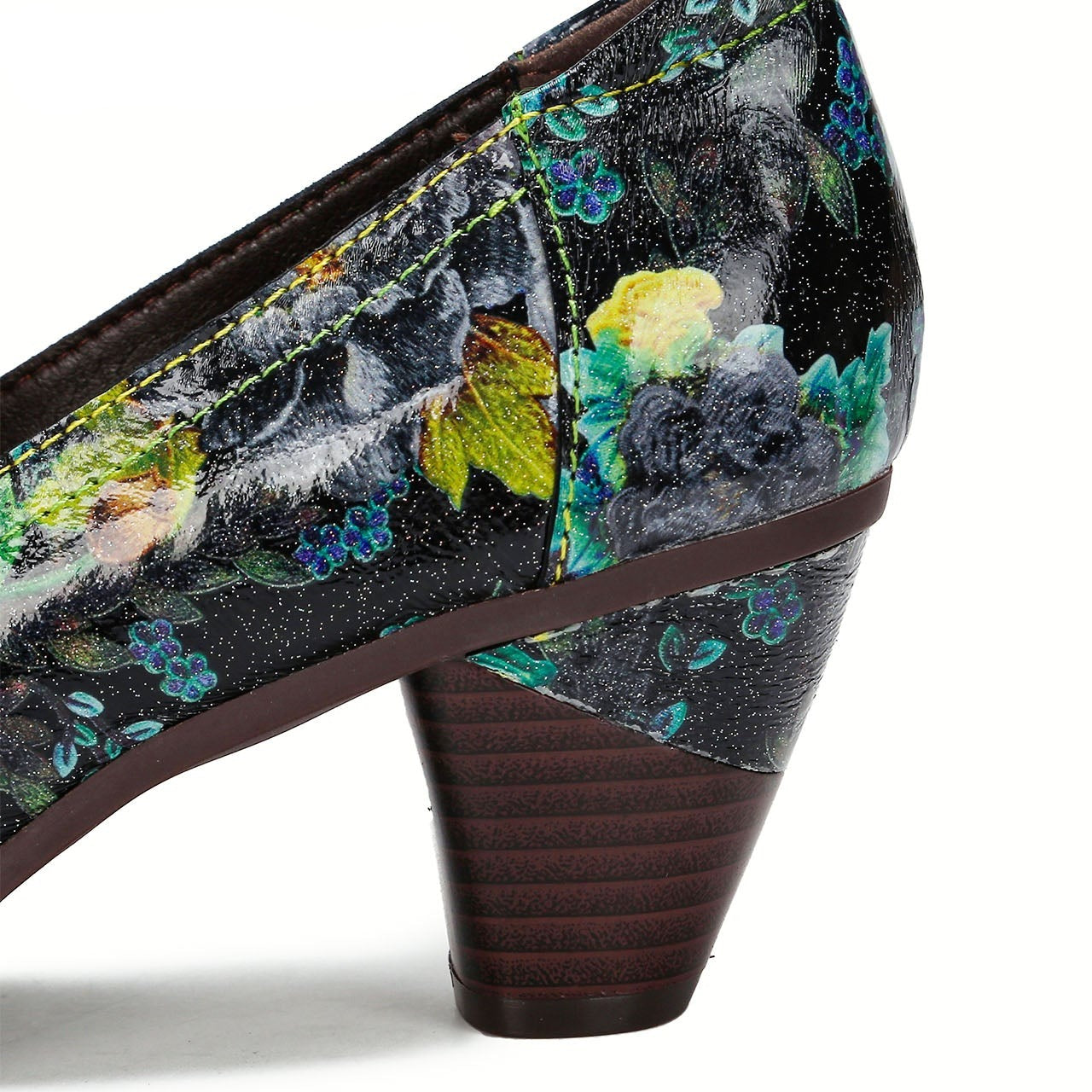 Hand Painted Colorful Elegant Pumps