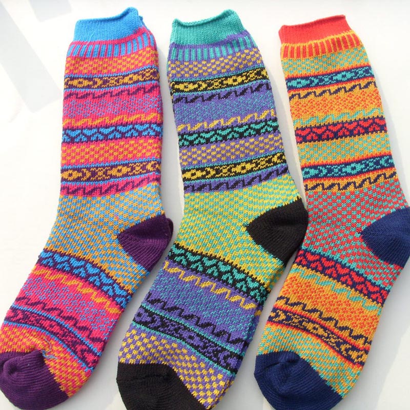 Chaussettes douces chaleureuses et confortables pour femmes