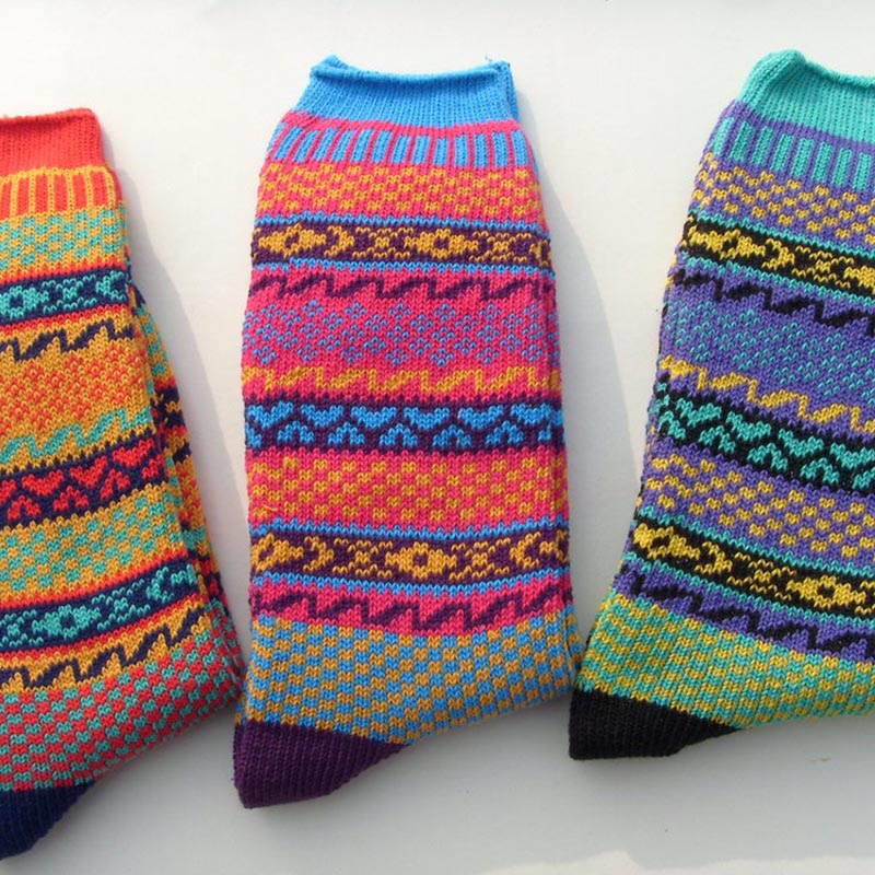 Chaussettes douces chaleureuses et confortables pour femmes