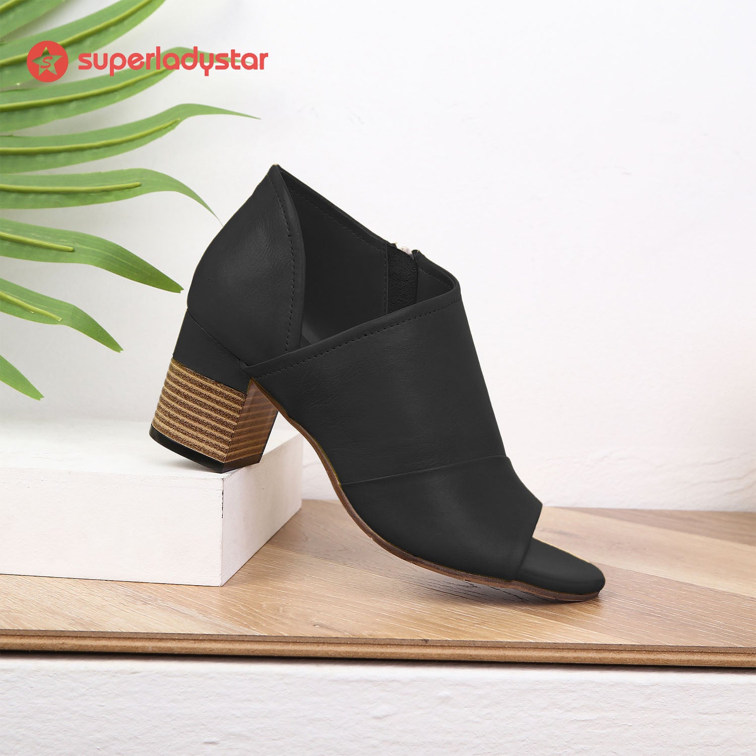 Sandales en cuir confortables