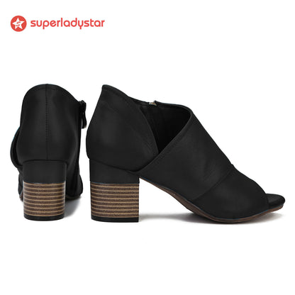 Sandales en cuir confortables