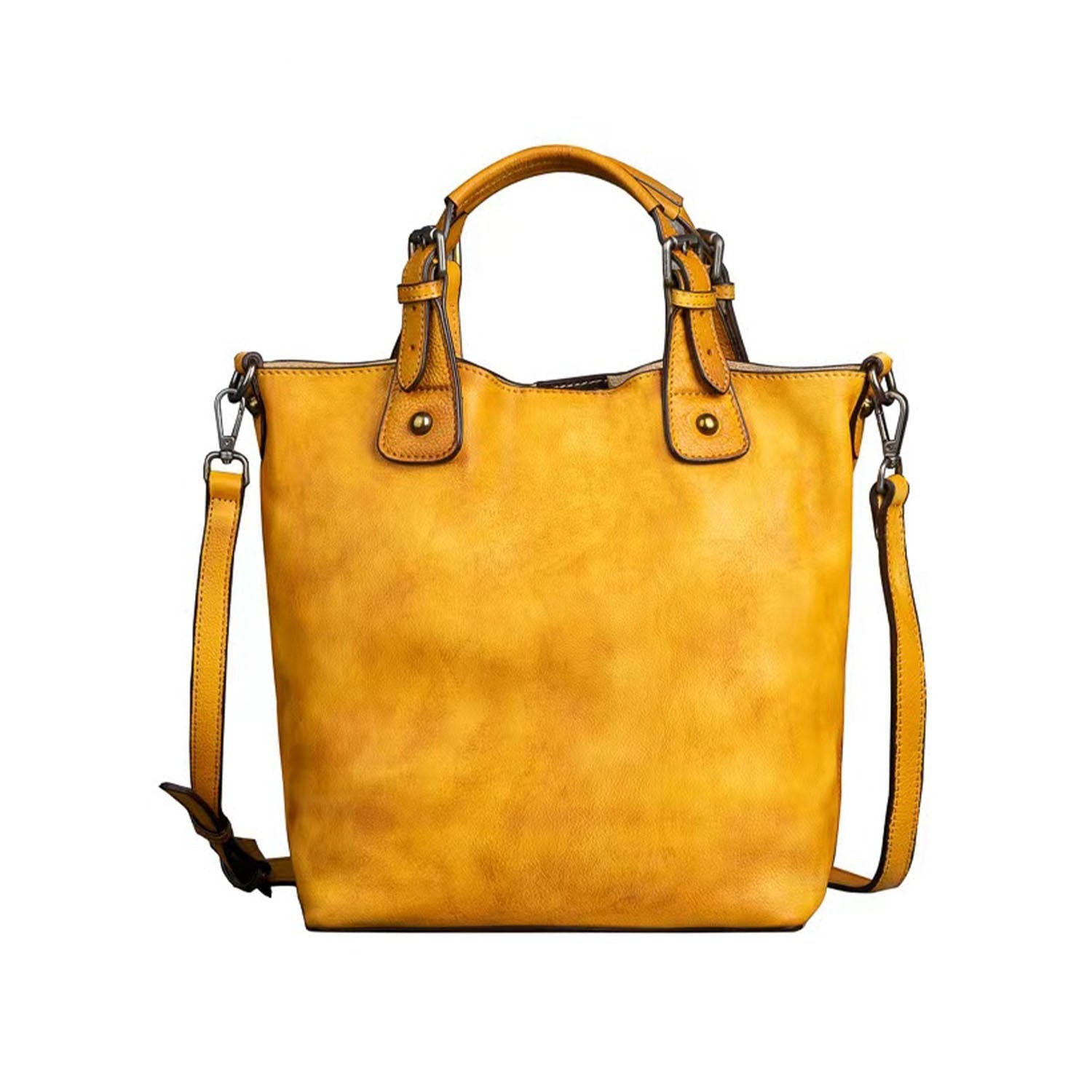 Retro Handmade Soft Durable Leather Bag